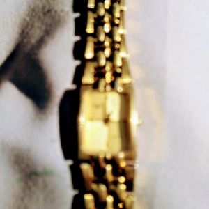 14k gold ladies watch